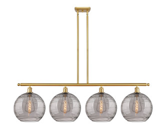 manufacturer_finish:Satin Gold|manufacturer_glass:Light Smoke Athens Deco Swirl|light_output:220.00lm|color_temperature:2200K|cri:99