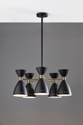 Oscar Five Light Chandelier (4280-01)