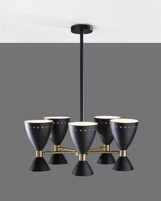 Oscar Five Light Chandelier (4280-01)