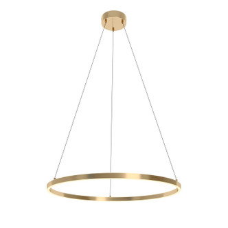 AFX Lighting - GLOP36L30D1SB - LED Pendant - Glo - Satin Brass