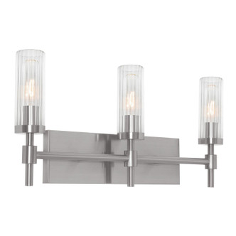 AFX Lighting - HNTV2411MBSN - Three Light Vanity - Huntington - Satin Nickel