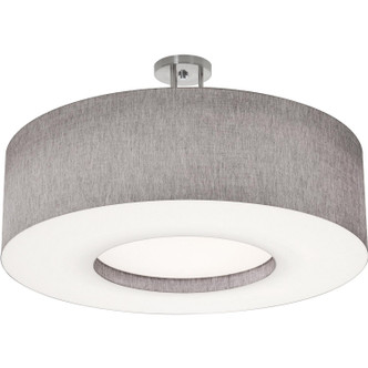 AFX Lighting - MCF3044L5AJUD-GYSF - LED Ceiling Mount - Montclair - Satin Nickel