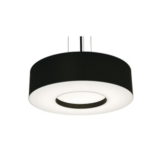 AFX Lighting - MCP1932MBBK-BK - Three Light Pendant - Montclair - Black