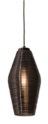 AFX Lighting - MLAP13SM - One Light Pendant - Mila - Satin Nickel