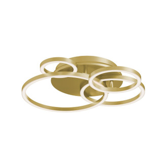 AFX Lighting - ORBF18LAJD1LB - LED Semi Flush Mount - Orbit - Light Antique Brass AFX Lighting - ORBF18LAJD1LB - LED Semi Flush Mount - Orbit - Light Antique Brass