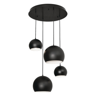AFX Lighting - RXYP99BKRND4 - Four Light Pendant - Roxy - Black AFX Lighting - RXYP99BKRND4 - Four Light Pendant - Roxy - Black