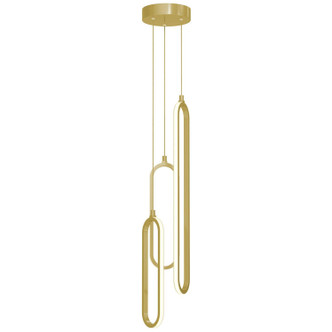 AFX Lighting - SIEP99LAJD1GDRND3 - LED Pendant - Sienna - Gold