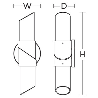 Slice LED Wall Sconce (SLCS0512L30D1BK) Slice LED Wall Sconce (SLCS0512L30D1BK)