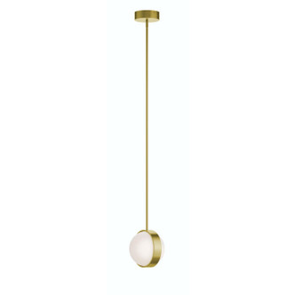 AFX Lighting - VRNP09LAJUDLB - LED Pendant - Verona - Light Antique Brass