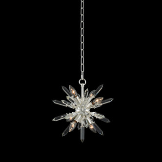 Allegri - 033610-014-FR001 - Six Light Pendant - Angelo - Polished Silver Allegri - 033610-014-FR001 - Six Light Pendant - Angelo - Polished Silver