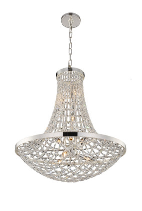 Allegri - 036456-014-FR001 - Nine Light Pendant - Felicity - Polished Silver Allegri - 036456-014-FR001 - Nine Light Pendant - Felicity - Polished Silver