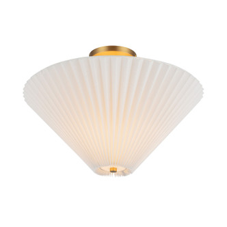 manufacturer_finish:Brushed Gold/Folded White|manufacturer_glass:White Acrylic DiffuserPleated Linen Shade