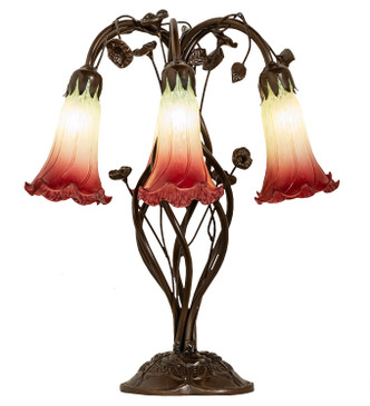 Seafoam/Cranberry Six Light Table Lamp (255799) Seafoam/Cranberry Six Light Table Lamp (255799)