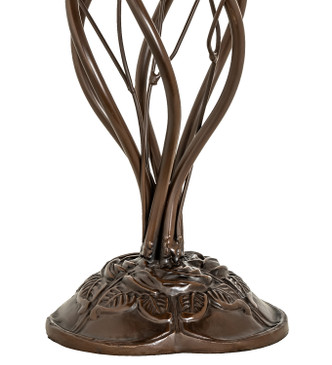 Blue/White Pond Lily Six Light Table Lamp (255820)