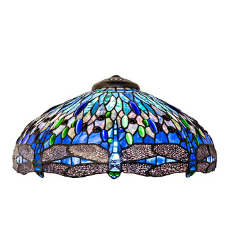 Meyda Tiffany - 257899 - Shade - Tiffany Hanginghead Dragonfly - Mahogany Bronze