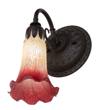 Seafoam/Cranberry One Light Wall Sconce (260471)