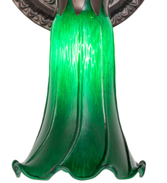 Green One Light Wall Sconce (261100)