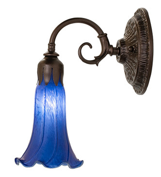Blue One Light Wall Sconce (261102) Blue One Light Wall Sconce (261102)