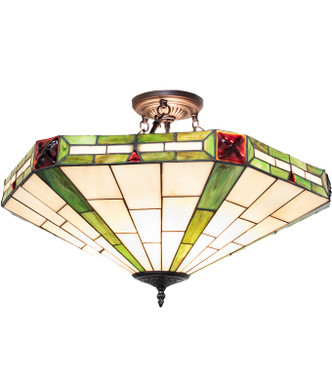 Wilkenson Three Light Semi-Flushmount (261298)