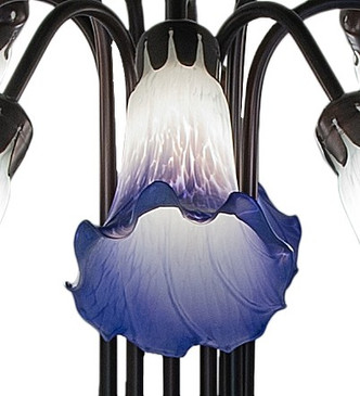 Blue/White Ten Light Table Lamp (261674) Blue/White Ten Light Table Lamp (261674)