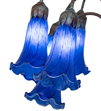 Blue 12 Light Floor Lamp (262117) Blue 12 Light Floor Lamp (262117)
