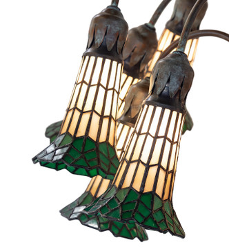 Stained Glass Pond Lily 12 Light Floor Lamp (262124) Stained Glass Pond Lily 12 Light Floor Lamp (262124)