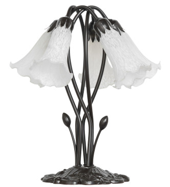 White Five Light Table Lamp (262220)