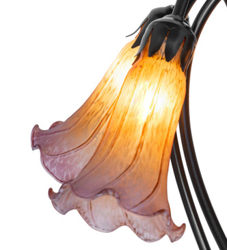 Amber/Purple Five Light Table Lamp (262222) Amber/Purple Five Light Table Lamp (262222)