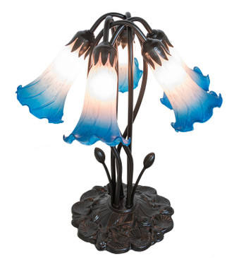 Blue/Pink Five Light Table Lamp (262223) Blue/Pink Five Light Table Lamp (262223)