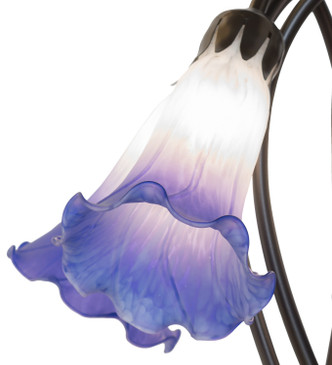 Blue/White Five Light Table Lamp (262235)