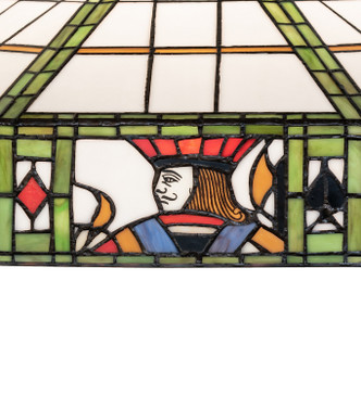 Poker Face Two Light Floor Lamp (262581)