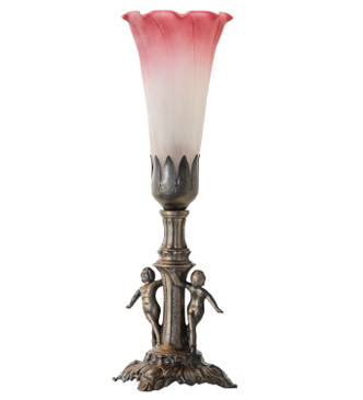 Pink/White One Light Mini Lamp (262934)