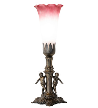 Pink/White One Light Mini Lamp (262934)
