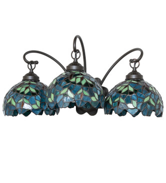 Nightfall Wisteria Three Light Wall Sconce (263236)