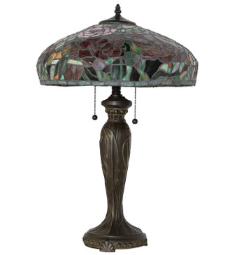 Tiffany Peony Two Light Table Lamp (265061) Tiffany Peony Two Light Table Lamp (265061)