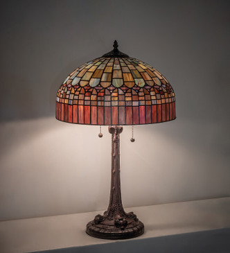 Tiffany Candice Two Light Table Lamp (268764)