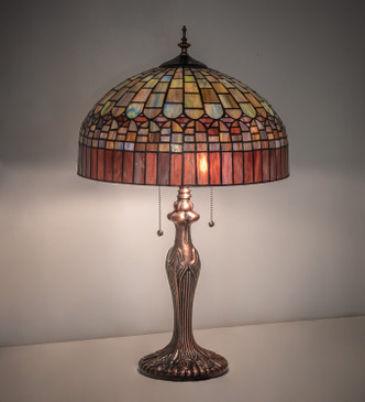 Tiffany Candice Two Light Table Lamp (268772)