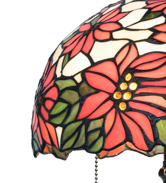 Poinsettia Two Light Table Lamp (269101)