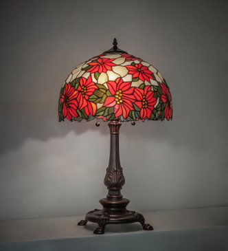 Poinsettia Two Light Table Lamp (269104) Poinsettia Two Light Table Lamp (269104)