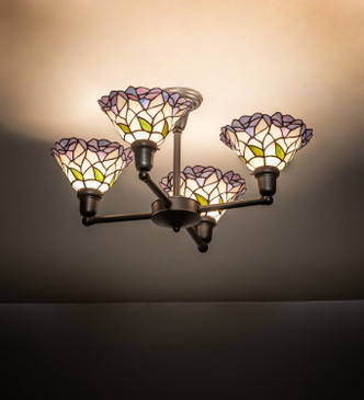 Daffodil Bell Four Light Chandelier (269466)