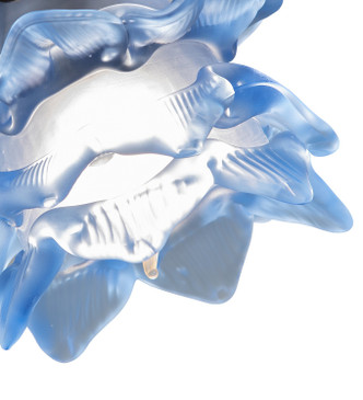 Blue Floral One Light Mini Lamp (269725)