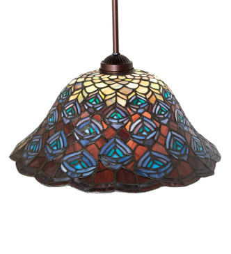 Tiffany Peacock Feather One Light Pendant (269829)