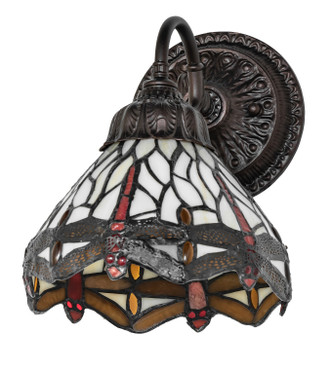Tiffany Hanginghead Dragonfly One Light Wall Sconce (270814)