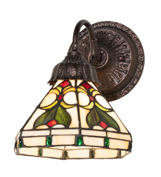 Meyda Tiffany - 270874 - One Light Wall Sconce - Middleton - Mahogany Bronze