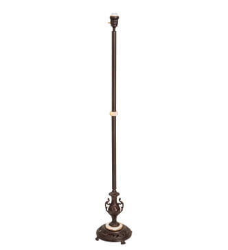 Shell With Jewels One Light Torchiere (271651)