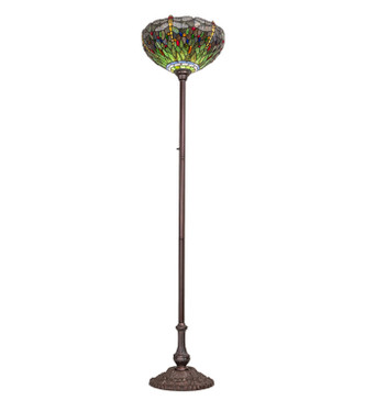 Tiffany Hanginghead Dragonfly One Light Torchiere (272748)