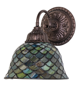 Tiffany Fishscale One Light Wall Sconce (274139) Tiffany Fishscale One Light Wall Sconce (274139)