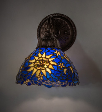 Sun, Moon & Stars One Light Wall Sconce (274140)