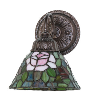 Tiffany Rosebush One Light Wall Sconce (274145) Tiffany Rosebush One Light Wall Sconce (274145)