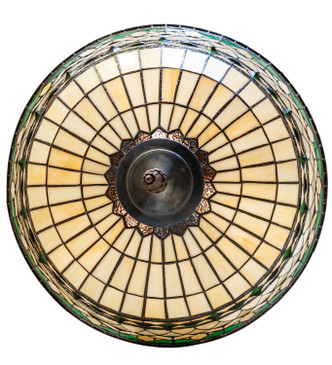 Tiffany Roman Three Light Semi-Flushmount (274334)